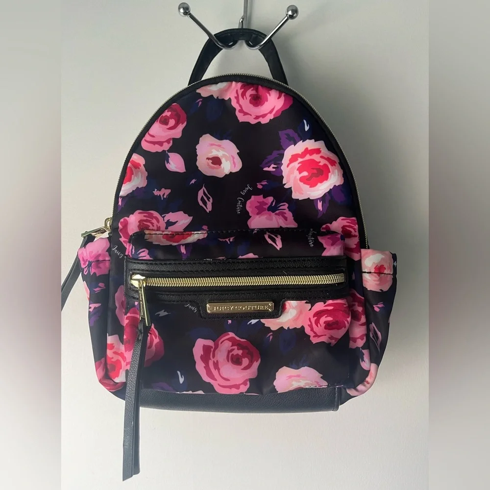 Juicy Couture Rosie Mini Backpack -Black